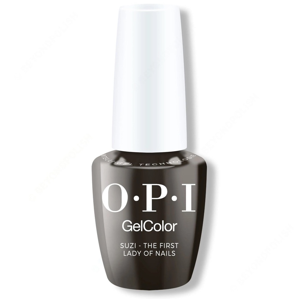 OPI GelColor Nail Polish - Suzi - The First Lady of Nails - dark green
